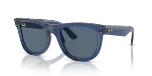 Ray-Ban R0502S WAYFARER REVERSE, color 67083A · Transparente navy azul