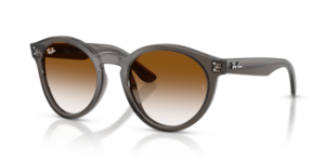 Ray-Ban 0505S, color 6707CB · Transparente gris oscuro