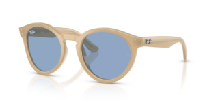 Ray-Ban 0505S, color 678072 · Opal beige