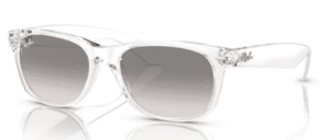 Ray-Ban 2132 NEW WAYFARER, color 677432 · Transparente