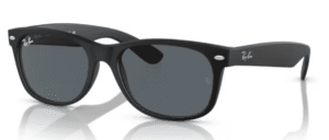 Ray-Ban 2132 NEW WAYFARER, color 622/R5 · Rubber negro