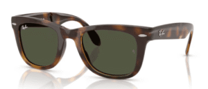 Ray-Ban RB4105 FOLDING WAYFARER, color 710/31 · Habana