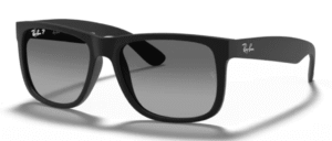 Ray-Ban 4165 JUSTIN, color 622/T3 · Rubber negro