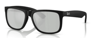 Ray-Ban 4165 JUSTIN, color 622/Y4 · Rubber negro
