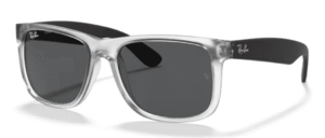 Ray-Ban 4165 JUSTIN, color 651287 · Transparente