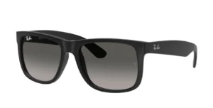 Ray-Ban 4165 JUSTIN, color 601/8G · Rubber negro