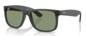 Ray-Ban 4165 JUSTIN, color 687382 · Opal gris