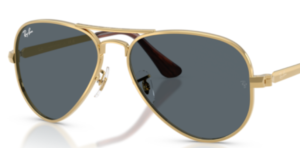 Lentes originales Ray-Ban RB3925 Aviator Max, color R5 · Azul