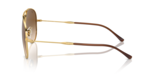 Patillas originales Ray-Ban RB3825 Old Aviator, color 001/51 · Arista oro