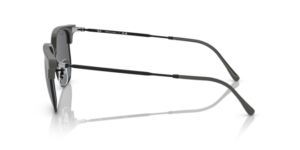 Patillas originales Ray-Ban RB4416 New Clubmaster, color 6653 · Gris sobre negro