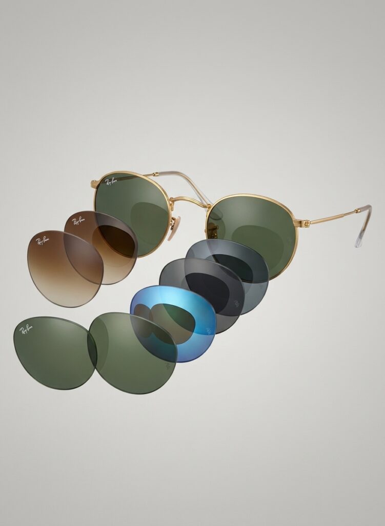 Ray-Ban 3447 Cristales Originales de Repuesto - Todas las Tallas y Colores