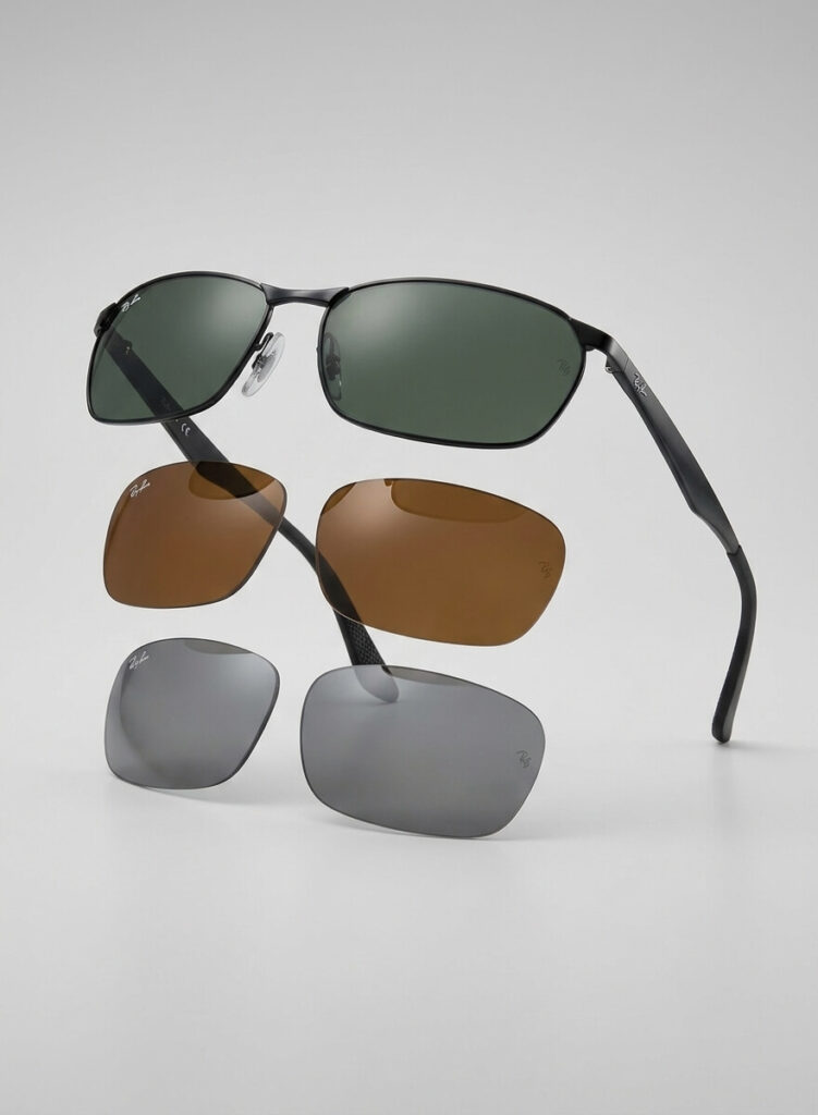 Cristales originales Ray-Ban 3534 | Repuesto G15 Classic Green