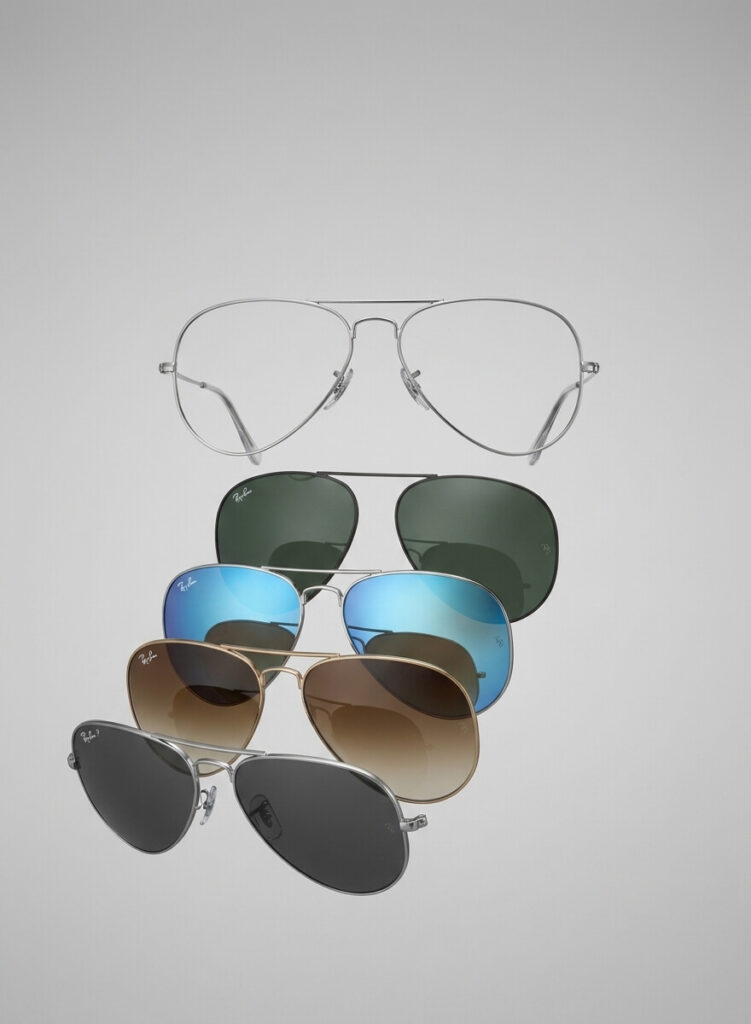Cristales originales Ray-Ban 3689 Aviator Metal II | Repuesto