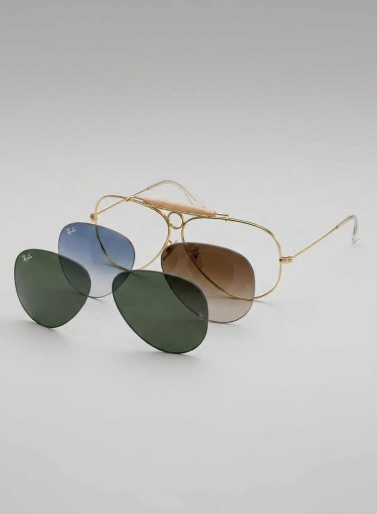 Cristales originales Ray-Ban 3138 Shooter – Repuesto oficial