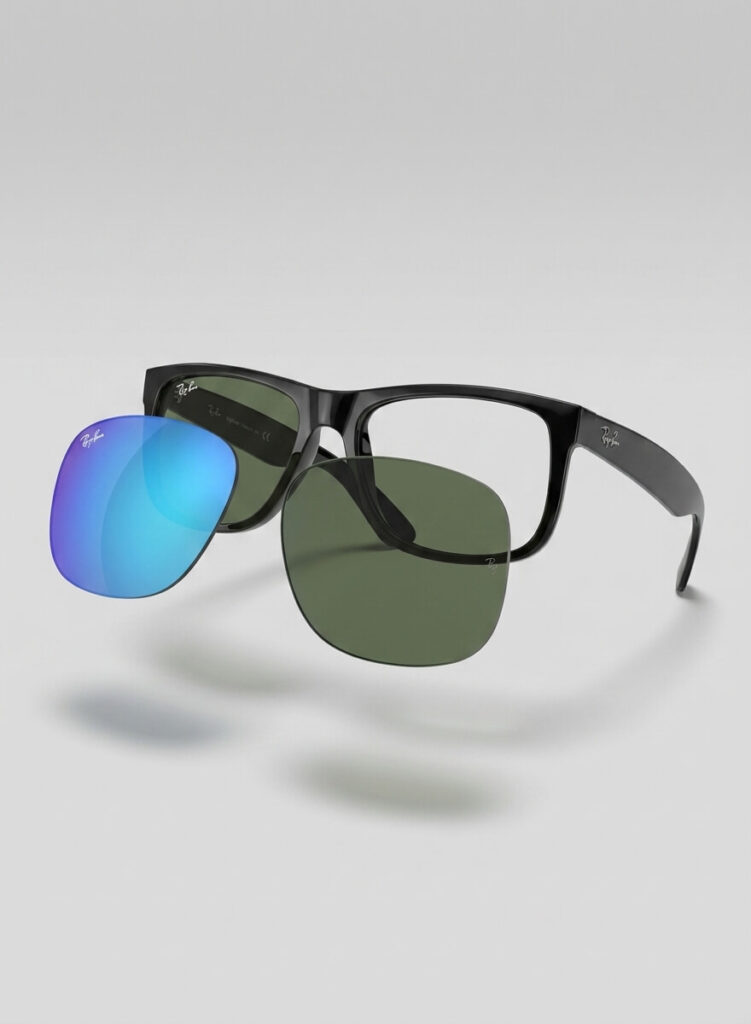 Cristales originales Ray-Ban 4165 JUSTIN – Repuesto oficial