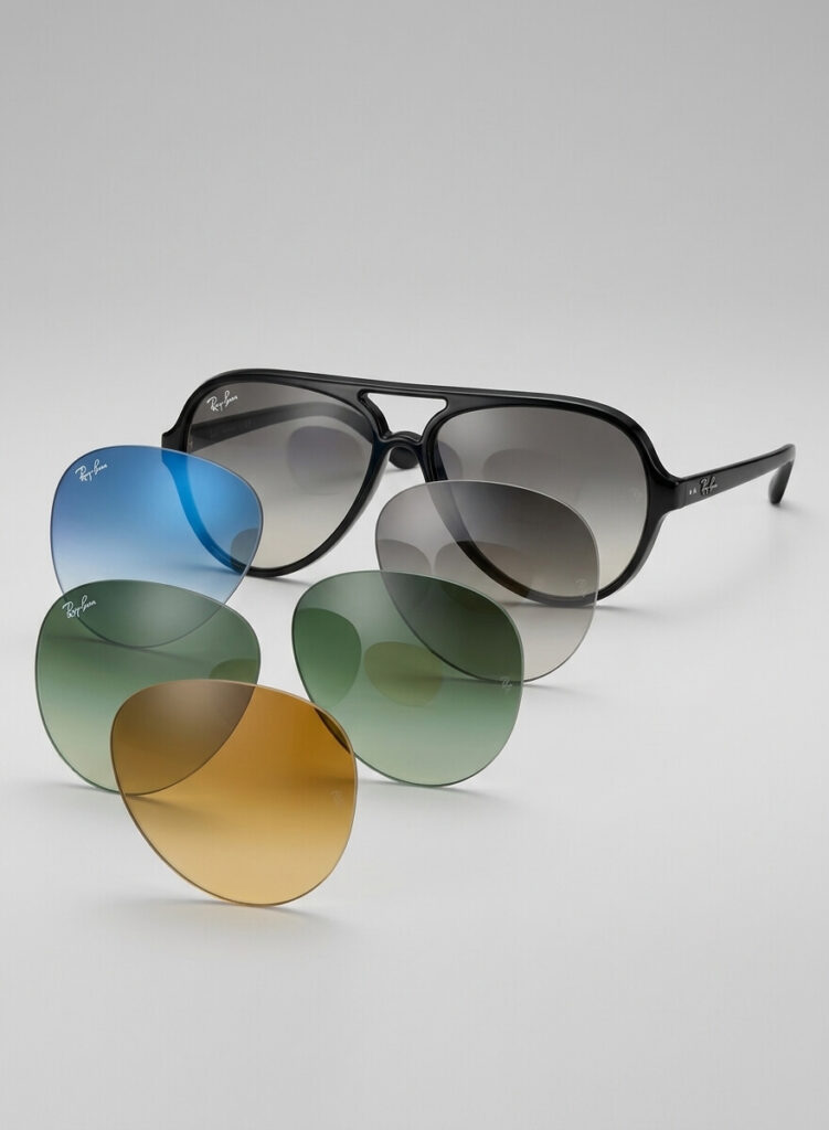 Cristales Ray-Ban 4125 CATS 5000 originales | Repuesto oficial