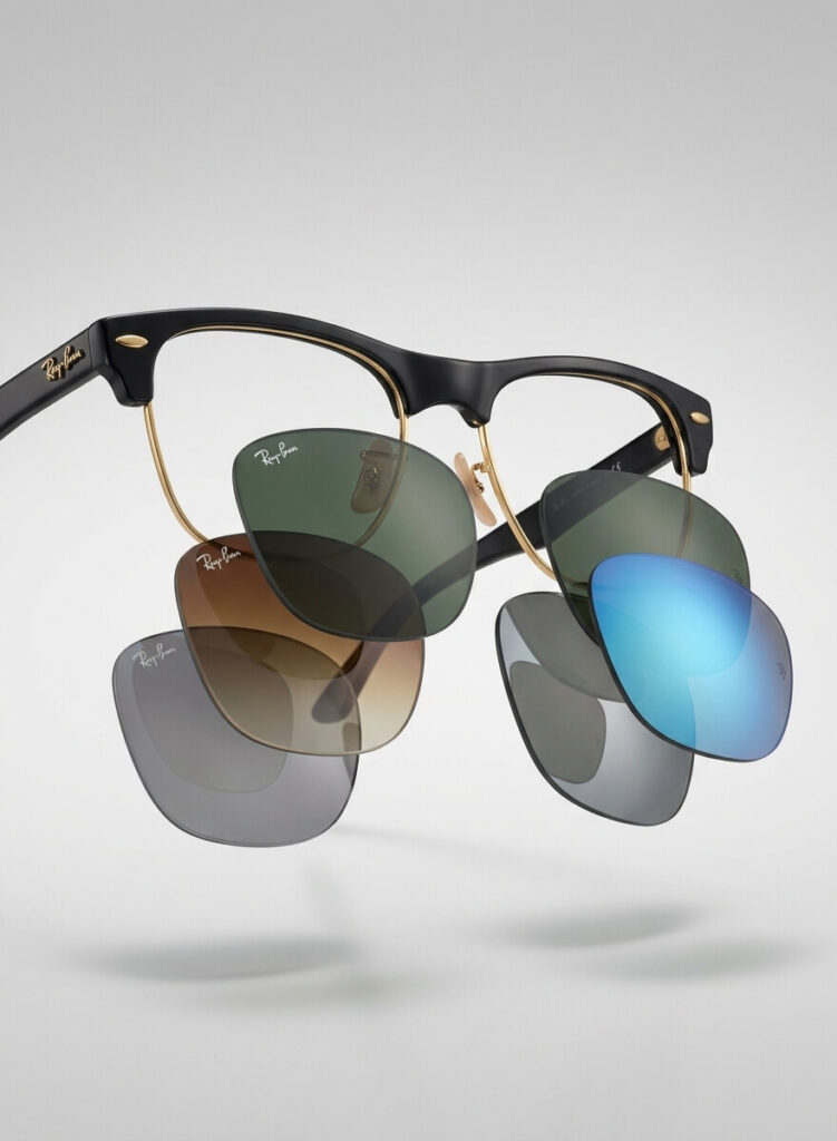 Cristales originales Ray-Ban 4175 Clubmaster Oversized
