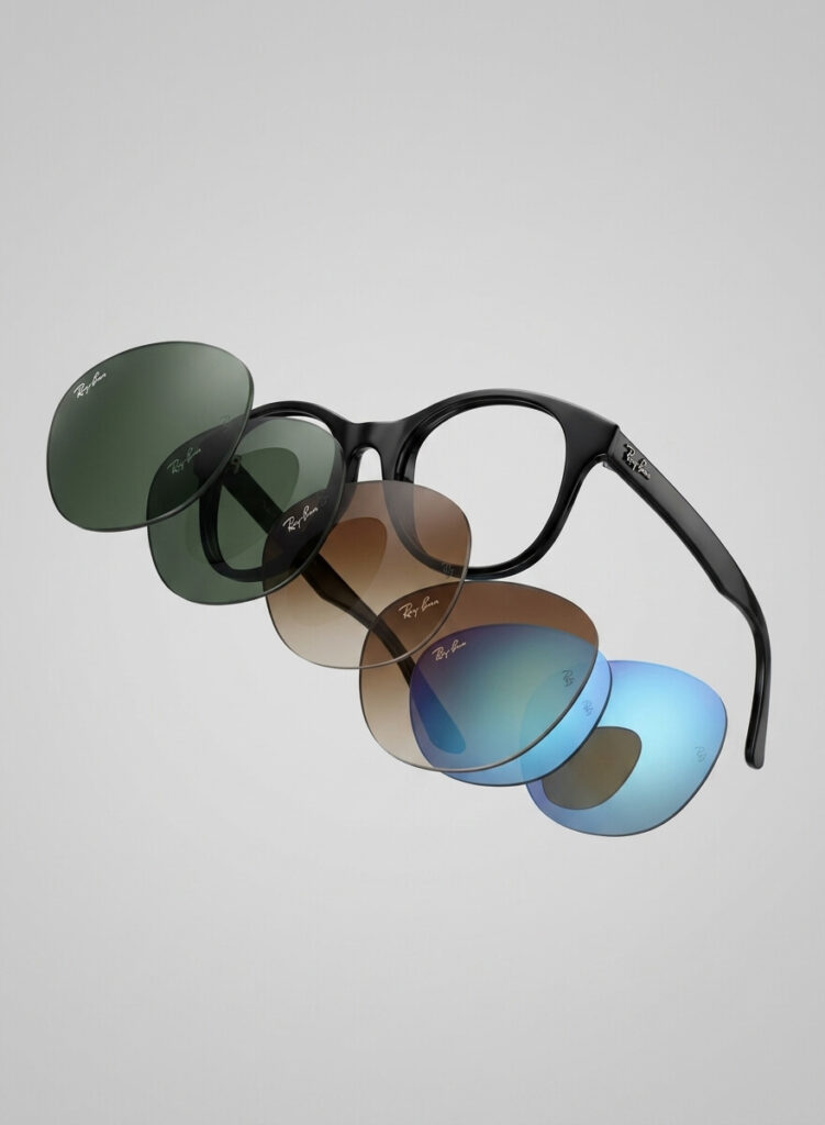 Cristales originales Ray-Ban 4203 marrón degradado | Repuesto
