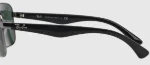 Patillas originales Ray-Ban RB3516, color 004 · Gunmetal