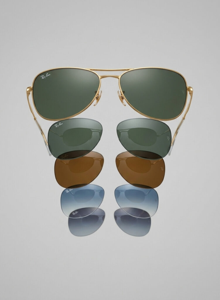 Cristales originales Ray-Ban RB3733 de repuesto | Autenticidad garantizada