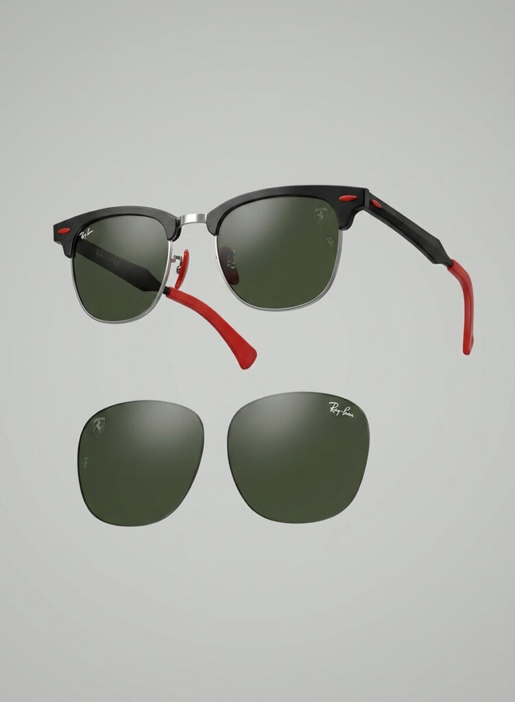Cristales originales Ray-Ban RB3807M de repuesto