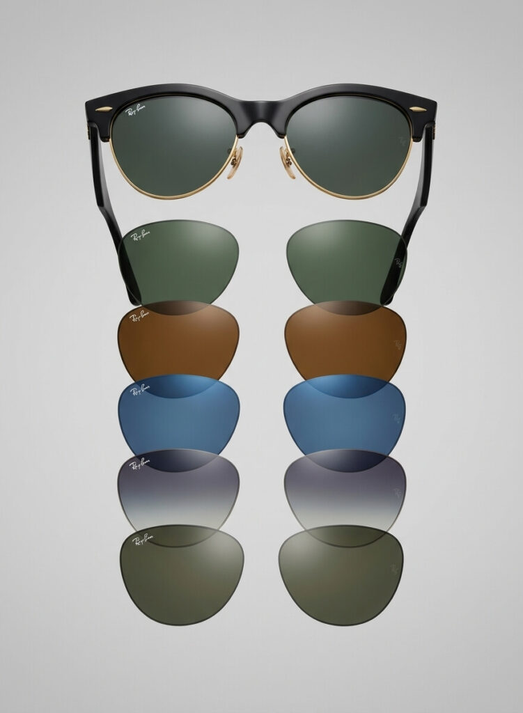 Cristales originales Ray-Ban RB2341 Clubmaster Way | Repuesto