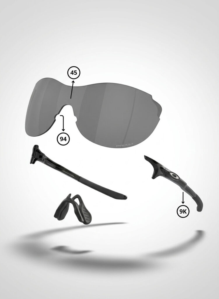 Piezas de repuesto Oakley 9453 EVZERO ASCEND