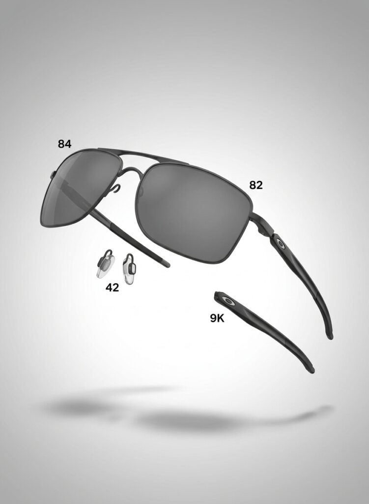 Piezas de repuesto Oakley 4124 GAUGE 8 | Originales
