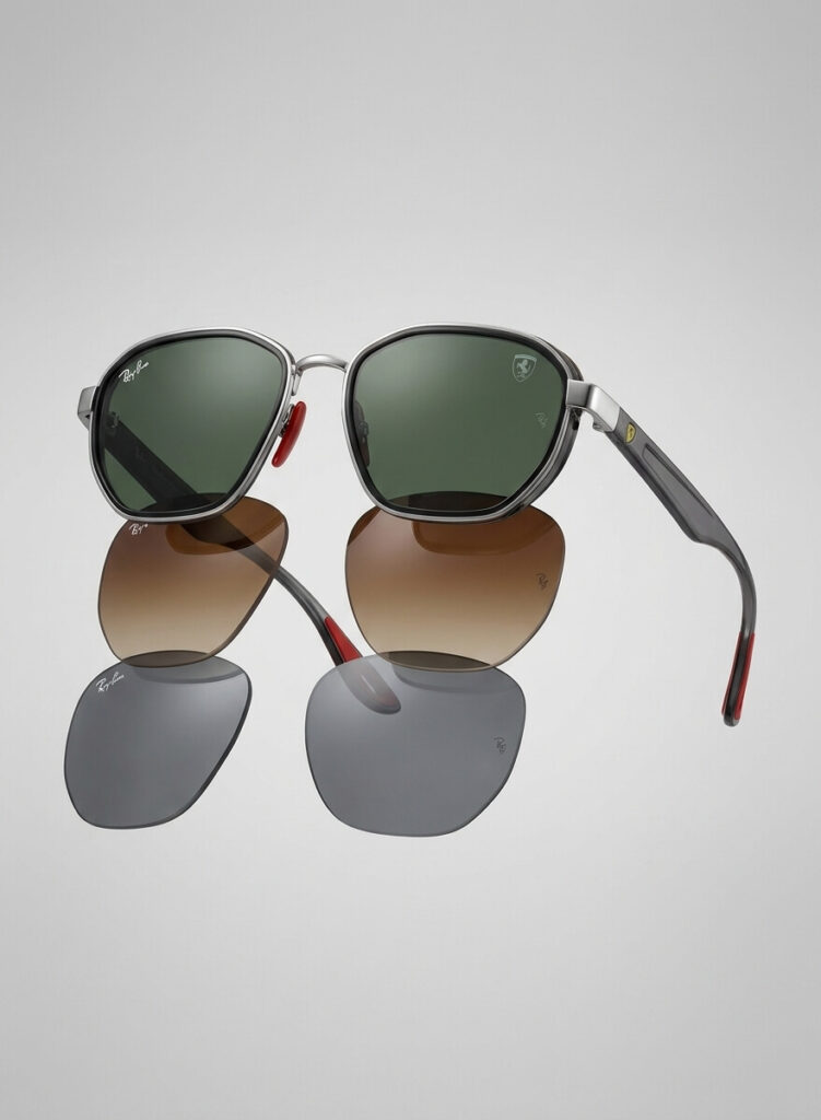 Cristales originales Ray-Ban RB3674M Ferrari | Repuesto oficial