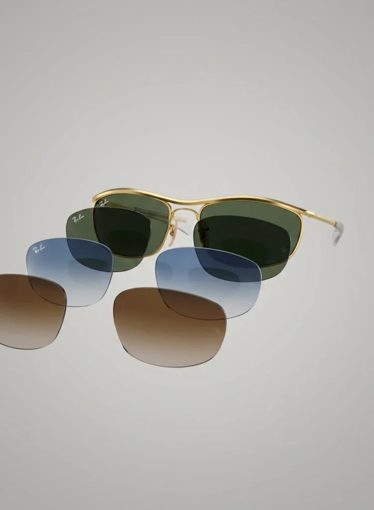 Ray-Ban RB3119 サングラス ケース・付属品完備 Cristales Ray-Ban RB3119M Olympian I Deluxe originales