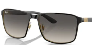 Lentes originales Ray-Ban RB3721, color 11 · Gris degradado · plástico