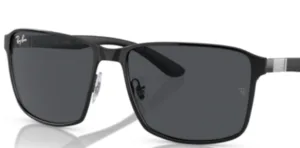 Lentes originales Ray-Ban RB3721, color 87 · Gris oscuro · plástico