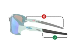 Patillas originales Oakley OO9402 Field Jacket, color 03 · Balsam