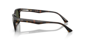 Patillas originales Ray-Ban RB4140, color 710 · Habana claro