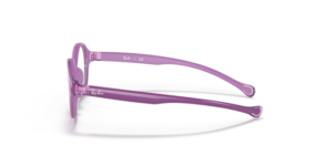 Patillas originales Ray-Ban RB9075V, color 3880 · Violeta
