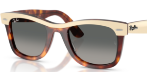 Lentes originales Ray-Ban RB2240 Wayfarer, color 71 · Degradado gris