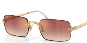 Cristales Ray-Ban 3928 Originales, color 8H · Transparente degradado violeta oscuro · plástico