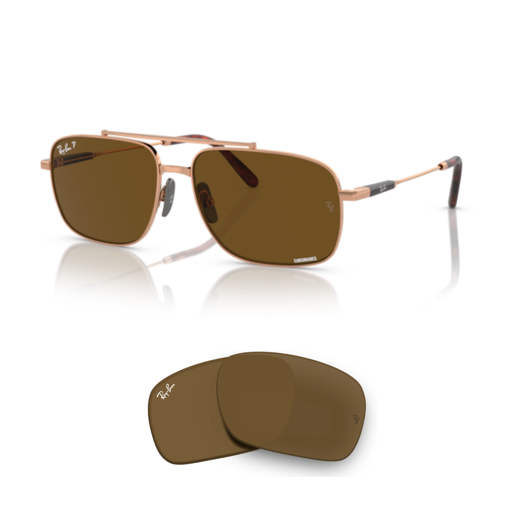Cristales Ray-Ban 8096 MICHAEL TITANIUM Originales