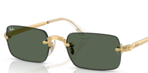 Cristales Ray-Ban 3928 Originales, color 71 · Verde oscuro · plástico