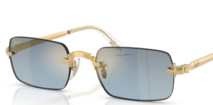 Cristales Ray-Ban 3928 Originales, color S2 · Azul degradado gris oscuro · plástico
