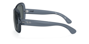 Patillas originales Ray-Ban RB4098 Jackie Ohh II, color 6592 · Transparente azul