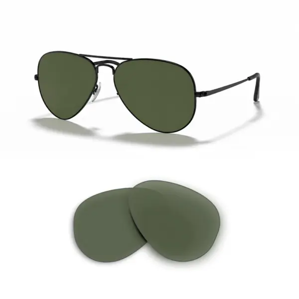 Lentes / Cristales Compatibles Ray-Ban 3689 Aviator Metal II