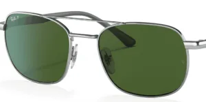 Cristales originales Ray-Ban RB3670CH, color P1 · Polarizado verde oscuro