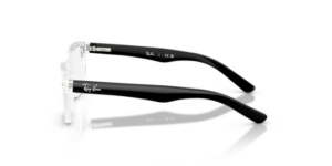 Patillas originales Ray-Ban RB1555, color 3541 · Transparente