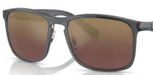 Cristales originales Ray-Ban RB4264, color 6B · Marrón oro chromance polarizado · plástico